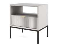 NOVA bedside table 54 cm, grey NOVA bedside table 54 cm, grey