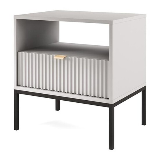 NOVA bedside table 54 cm, grey NOVA bedside table 54 cm, grey