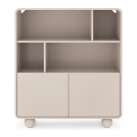ALBION bookcase 108 cm, cashmere