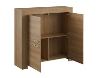 SKY highboard 120 cm, Riviera oak