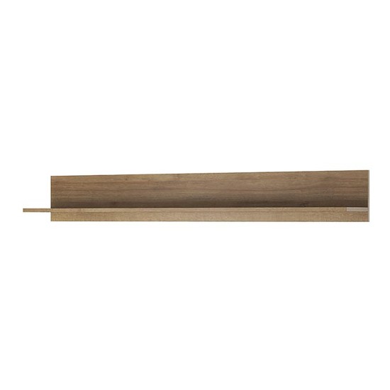 SKY tv unit with shelf 155 cm, Riviera oak