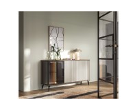 VICI sideboard 154 cm, cashmere with Warmia walnut VICI sideboard 154 cm, cashmere with Warmia walnut