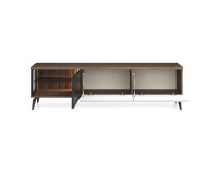VICI tv unit 180 cm, cashmere with Warmia walnut VICI tv unit 180 cm, cashmere with Warmia walnut