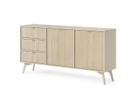FOREST sideboard 158 cm, sand beige