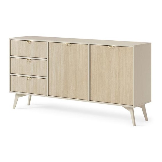 FOREST sideboard 158 cm, sand beige