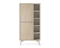 FOREST bookcase 80 cm, sand beige