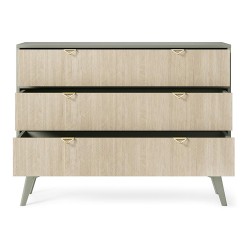 FOREST chest of drawers 106 cm, eucalyptus