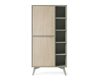 FOREST bookcase 80 cm, eucalyptus