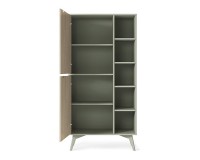 FOREST bookcase 80 cm, eucalyptus
