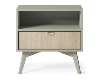 FOREST bedside table 54 cm, eucalyptus FOREST bedside table 54 cm, eucalyptus