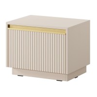 שידת לילה ROYAL 54, בז׳ חולי