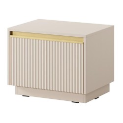 ROYAL bedside table 54 cm, sand beige ROYAL bedside table 54 cm, sand beige
