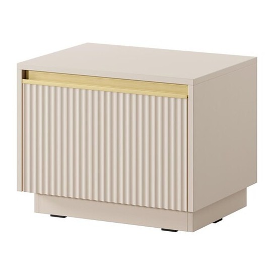 ROYAL bedside table 54 cm, sand beige ROYAL bedside table 54 cm, sand beige