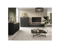 Тумба ТВ ROYAL 180 см, чёрный Тумба ТВ ROYAL 180 см, чёрный