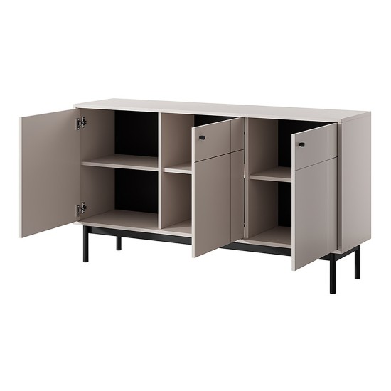JAPANDI sideboard 154 cm, cashmere