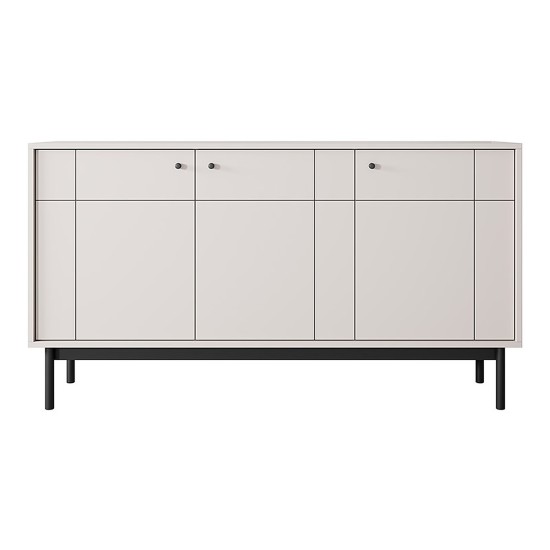 JAPANDI sideboard 154 cm, cashmere