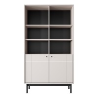 JAPANDI bookcase 104 cm, cashmere