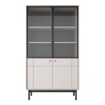 JAPANDI display cabinet 104 cm, cashmere