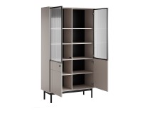 JAPANDI display cabinet 104 cm, cashmere