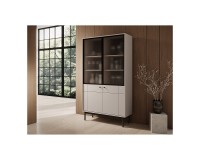 JAPANDI display cabinet 104 cm, cashmere