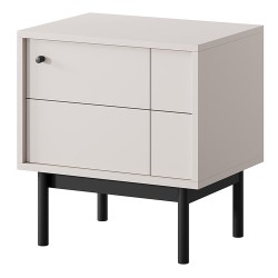JAPANDI bedside table 54 cm, cashmere JAPANDI bedside table 54 cm, cashmere