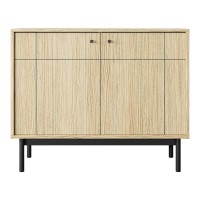 JAPANDI sideboard 104 cm, Linea oak
