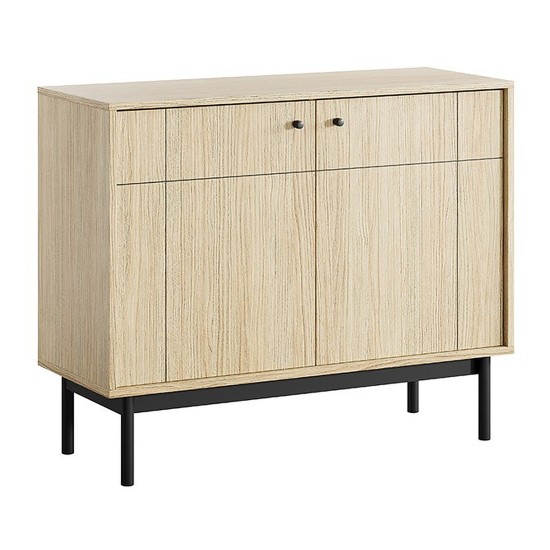 JAPANDI sideboard 104 cm, Linea oak