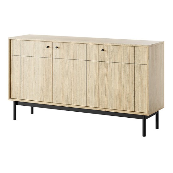 JAPANDI sideboard 154 cm, Linea oak JAPANDI sideboard 154 cm, Linea oak