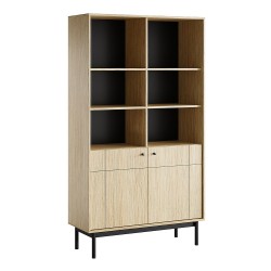 JAPANDI bookcase 104 cm, Linea oak JAPANDI bookcase 104 cm, Linea oak
