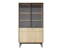 JAPANDI display cabinet 104 cm, Linea oak JAPANDI display cabinet 104 cm, Linea oak