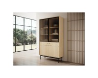 JAPANDI display cabinet 104 cm, Linea oak JAPANDI display cabinet 104 cm, Linea oak