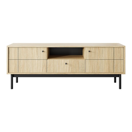JAPANDI tv unit 154 cm, Linea oak