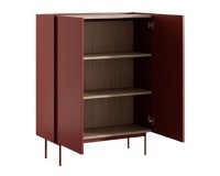 Шкаф-комод COLOR 97 см, керамический красный