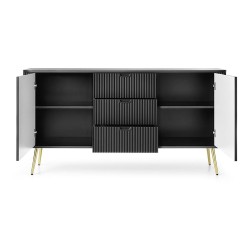 ZOVA sideboard 168 cm, black ZOVA sideboard 168 cm, black