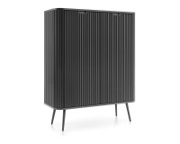 ZOVA highboard 103 cm, black