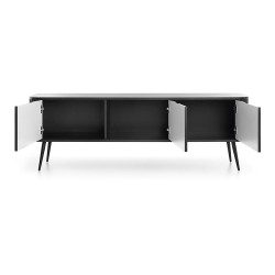 ZOVA tv unit 168 cm, black ZOVA tv unit 168 cm, black