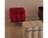 Red Pouf Furniture, Sectional Sofas, Bedroom Furniture, Poufs image
