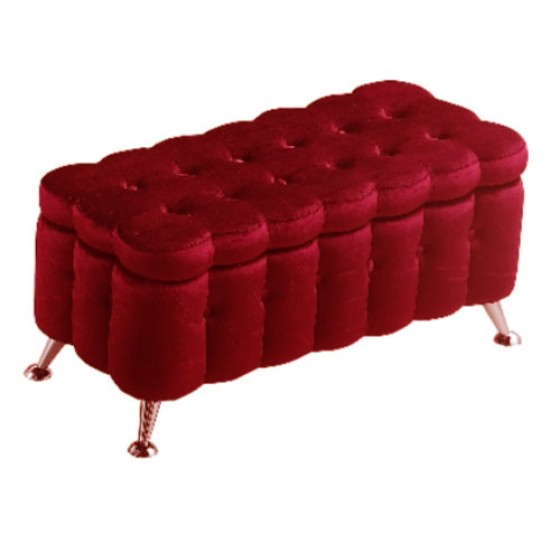Red Pouf Furniture, Sectional Sofas, Bedroom Furniture, Poufs image