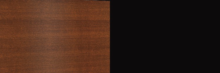Antique walnut with black